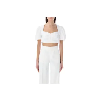 ISABEL MARANT Short-Sleeved Cropped Top