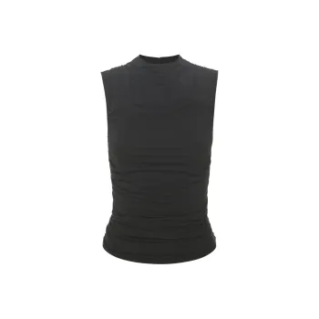 Miaou Tank Tops Women's Black