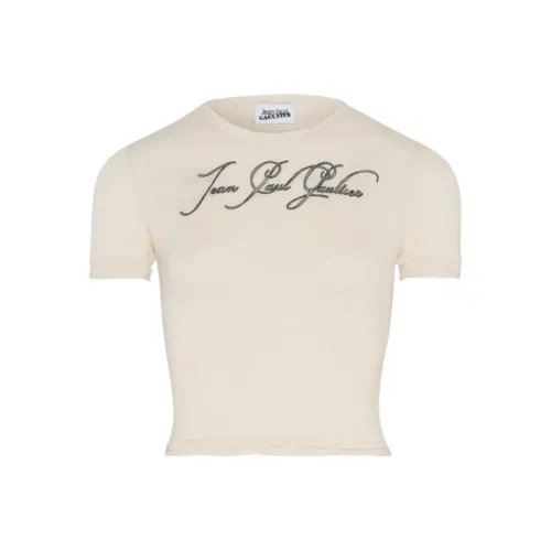 Jean Paul Gaultier Tattoo T Shirt 'Ecru'