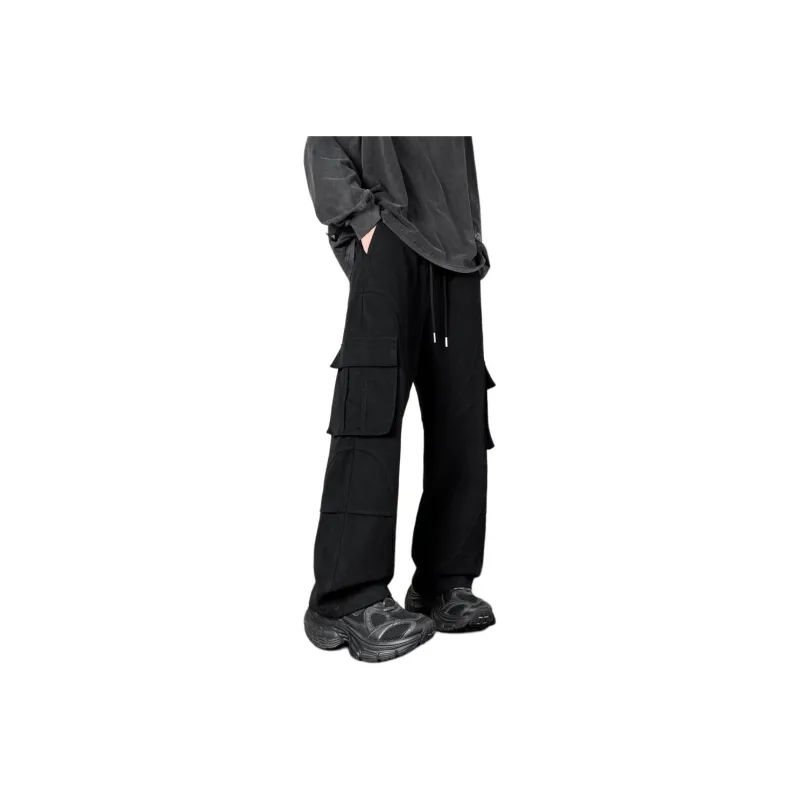 NEAR HERE Casual Pants Unisex-0