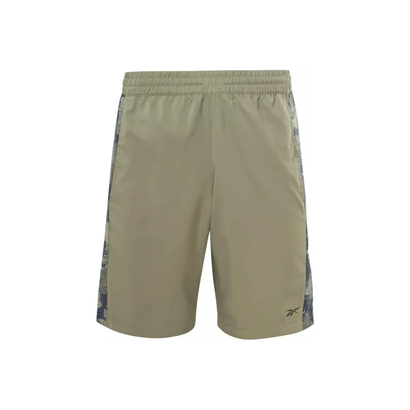 Reebok TRAIN CAMO WOVEN SHORT Sports Shorts Men's Gray-0