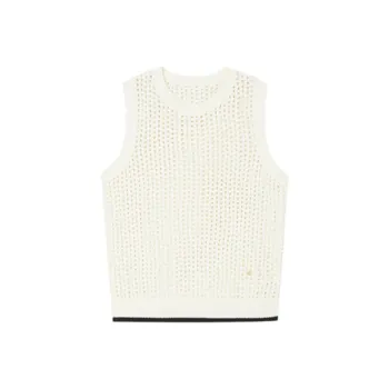 Orange Desire Tank Top Women's White