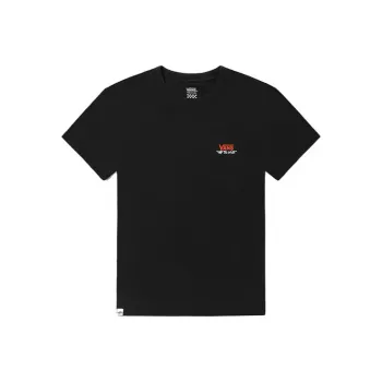 Vans Drop Shoulder Sleeve T Shirt Women's Black