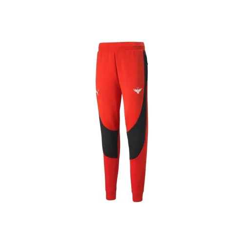 PUMA Casual Pants Men Orange