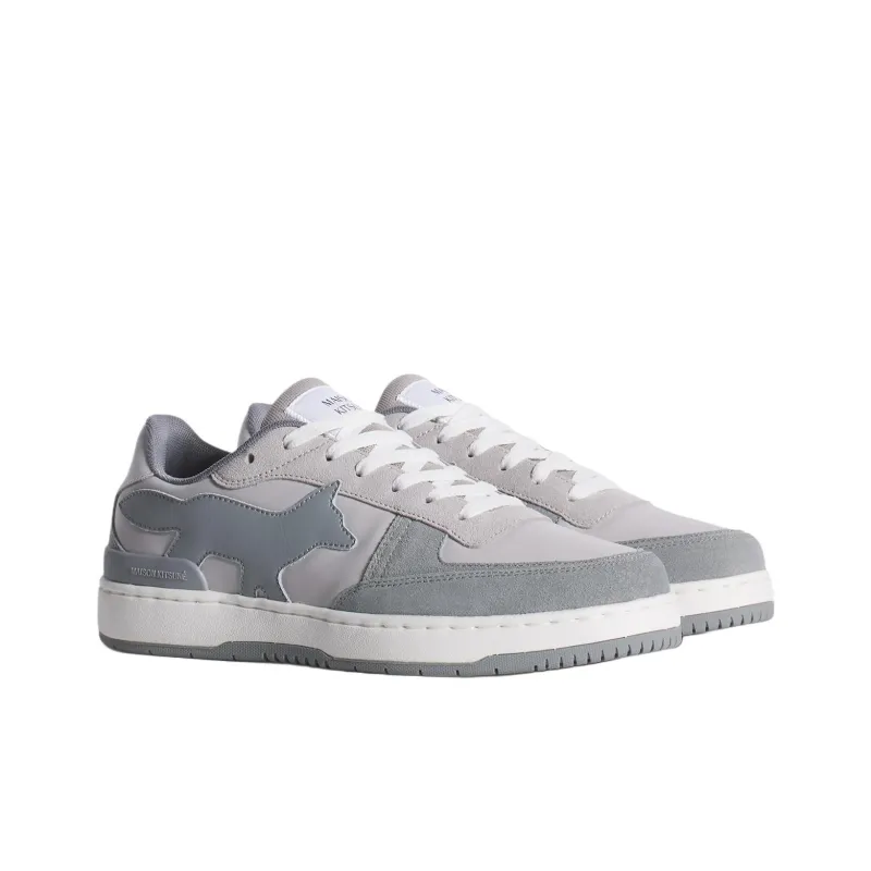 Maison Kitsune Chiru Low Top Skateboard Shoes Men's Gray-2