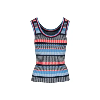 Veronica Beard Sandra Striped Tank Top