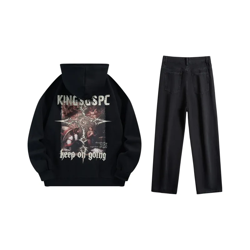 Kingsgspc Sweatshirt Set Unisex-6