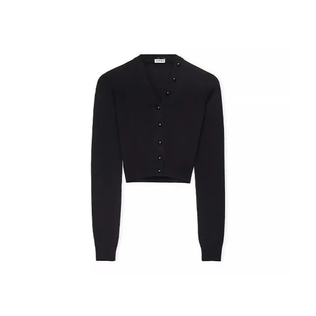 LOEWE Crop Tops Women's Black-0