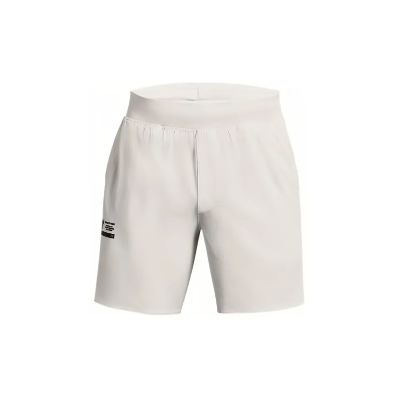 Under Armour Unstoppable Sports Shorts Men White-0