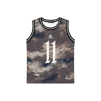 FireMonkey Basketball Jersey Unisex Tan