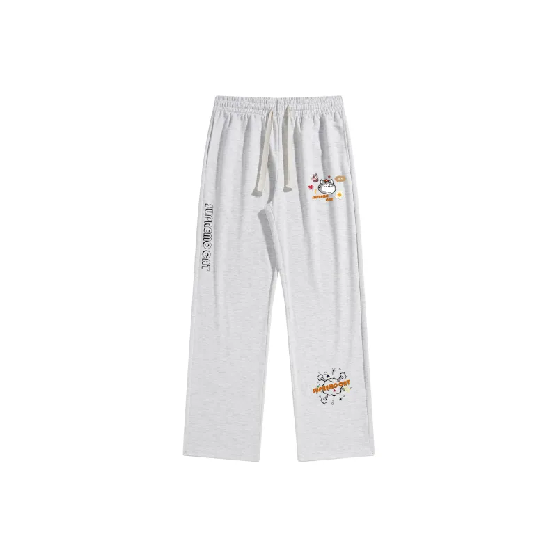 Supremo Cat Casual Pants Unisex-4