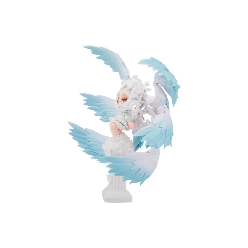 [Modified Doll] POP MART SKULLPANDA Photo Collection Six Winged Angel Hang Tag Box 18cm-7