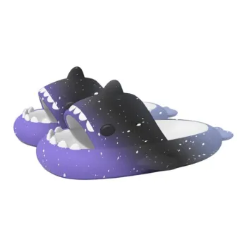 Qiao Anju Slippers Purple Black, Milk Taro, Purple White, Pink White, Gray Beige, Peach Pink, Custard, Cement