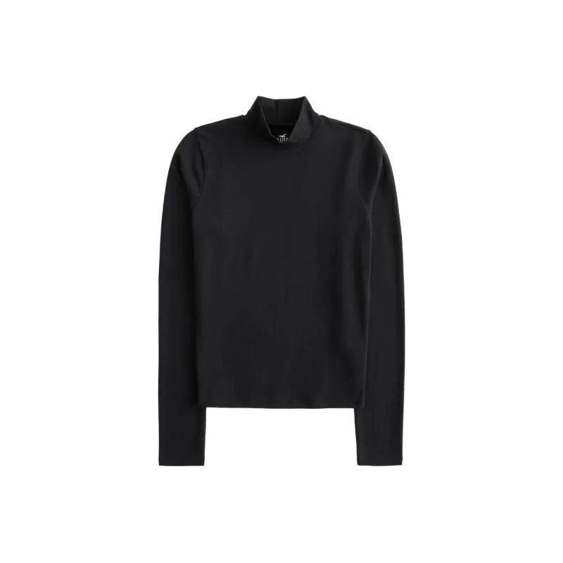 Hollister T-Shirt Women's Black-0