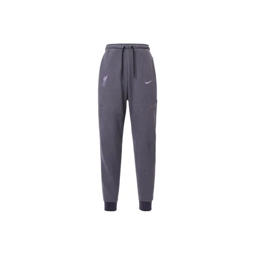 Nike Liverpool F.C. Tech Fleece Third Casual Pants Men's Space Purple