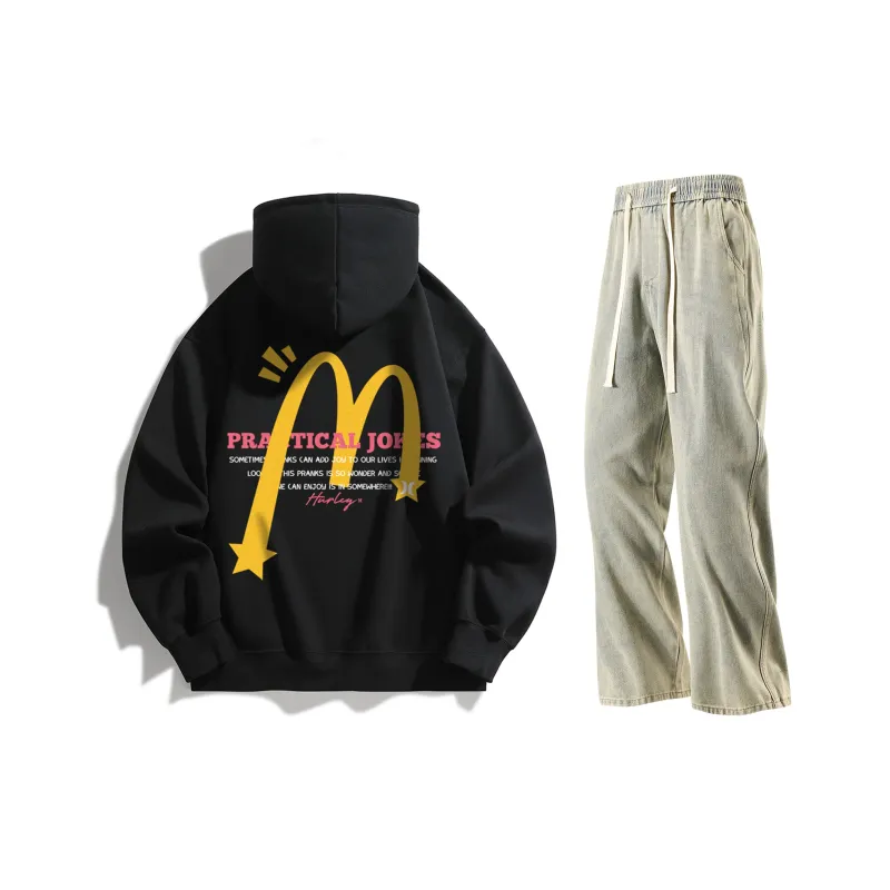 Hurley Sweatshirt Sets Unisex-36