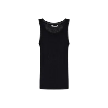 MaxMara Zemira Ribbed Sleeveless Top