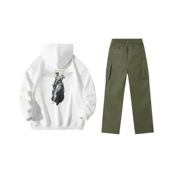 Hepburn Cat Sweatshirt Sets Unisex