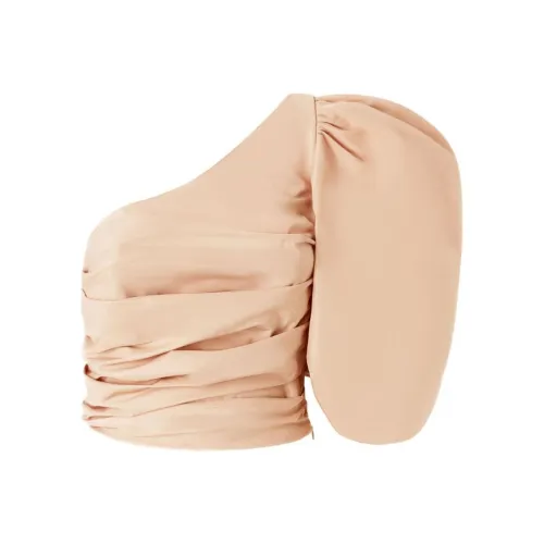 PINKO Asymmetrical One Shoulder Top