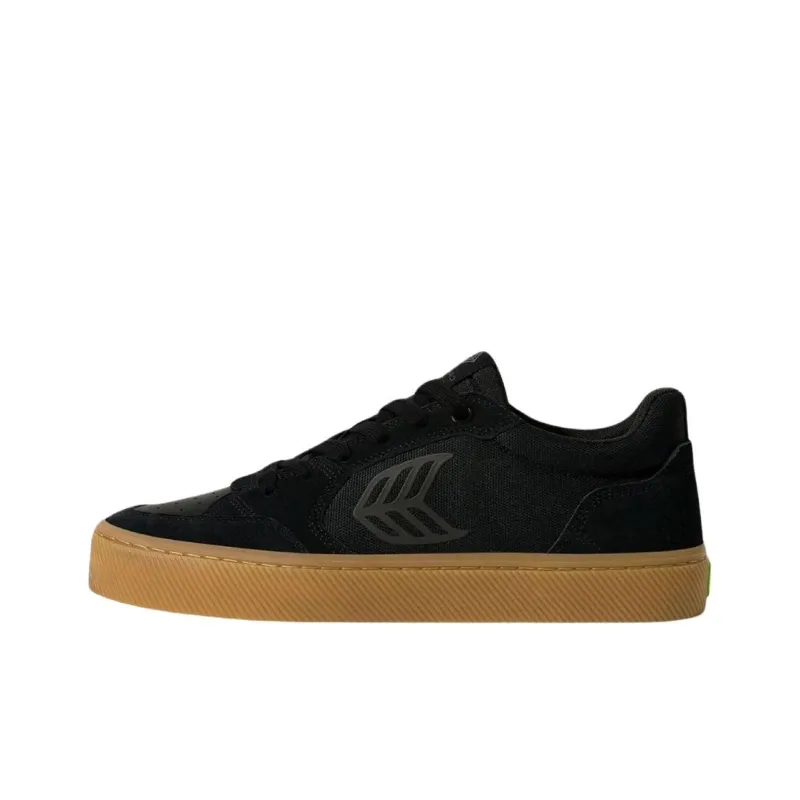 CARIUMA VALLELY PRO Low Top Skateboard Shoes Men's Black-0