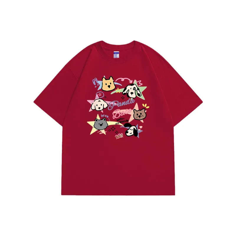 PANDA BASE T Shirts Unisex-14