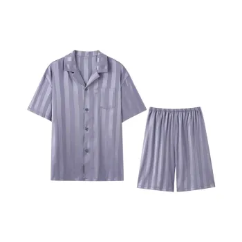MIIOW Pajama Set Men's Silver Gray
