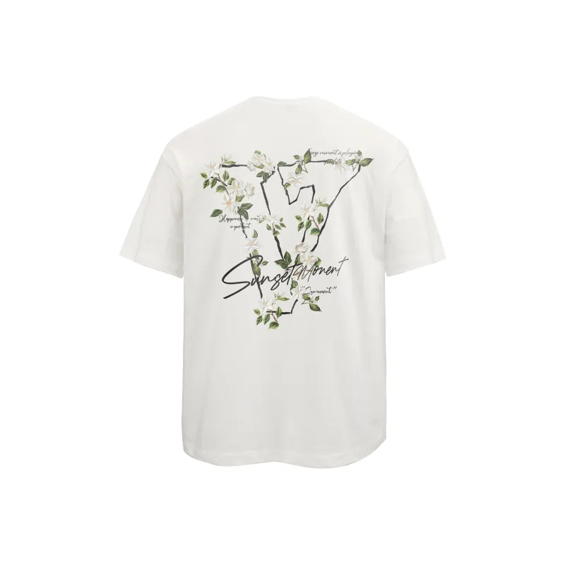 SUNSETMONENT Short Sleeved T Shirts Unisex-4