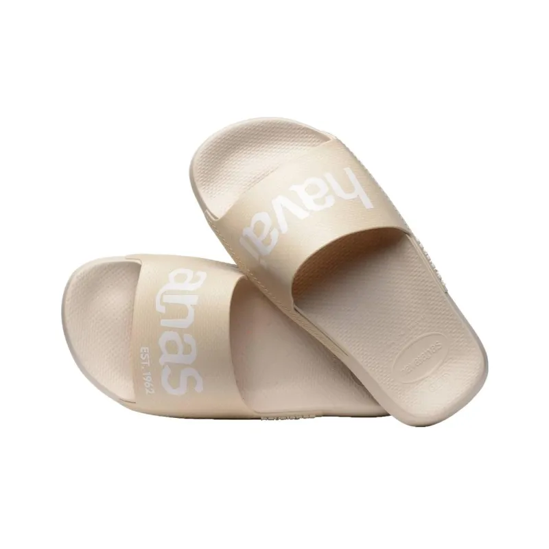 Havaianas Abrasion Resistant Slide Slippers Women's Light Umber-2