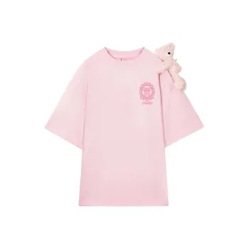 LALABOBO Drop Shoulder Sleeve T Shirt Women's