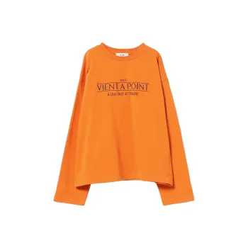 Beams T-Shirts Women's Orange