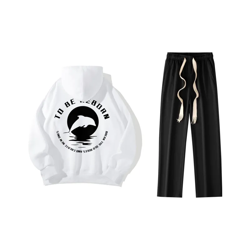 B.X Sweatshirt Sets Unisex-3