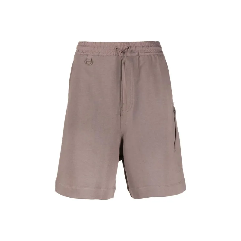 Y 3 Sports Shorts Men Gray Purple-0