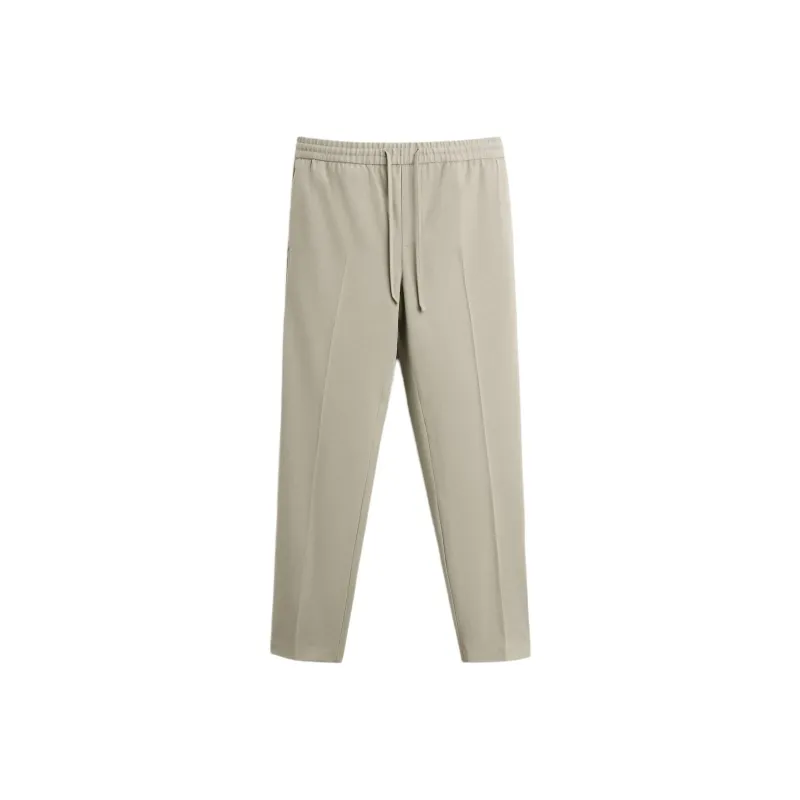 ZARA Casual Pants Men's Light Green-0