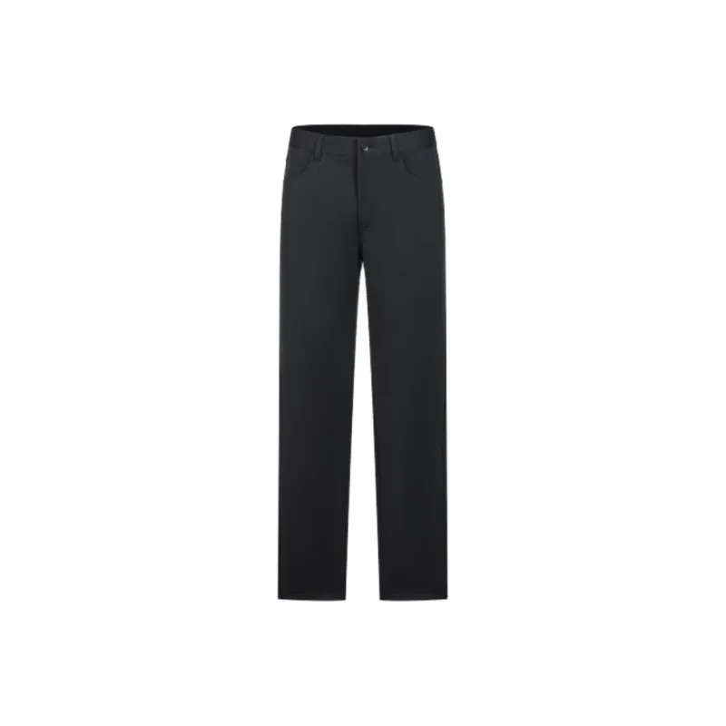 Biyin Leufen Casual Pants Men's Black-0