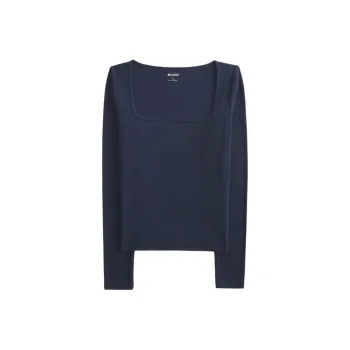 Hollister T Shirt Women's Marine Blue
