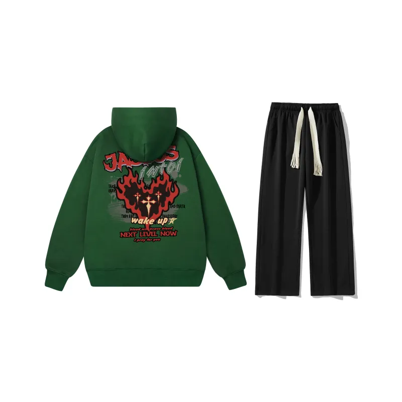 Jaslcs Sweatshirt Sets Unisex-13