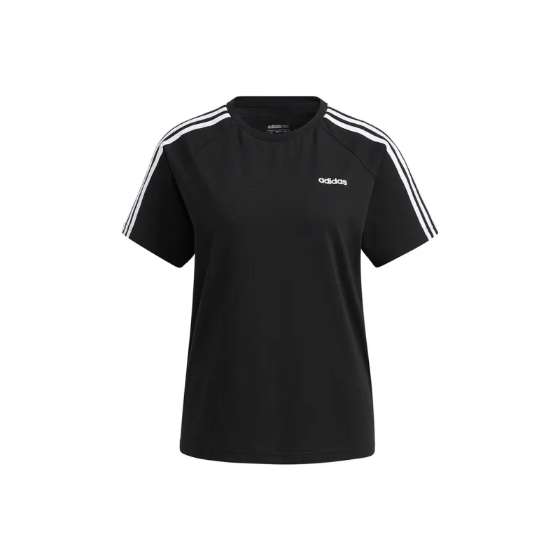 Adidas Neo Raglan Sleeve T Shirt Women's Black-0