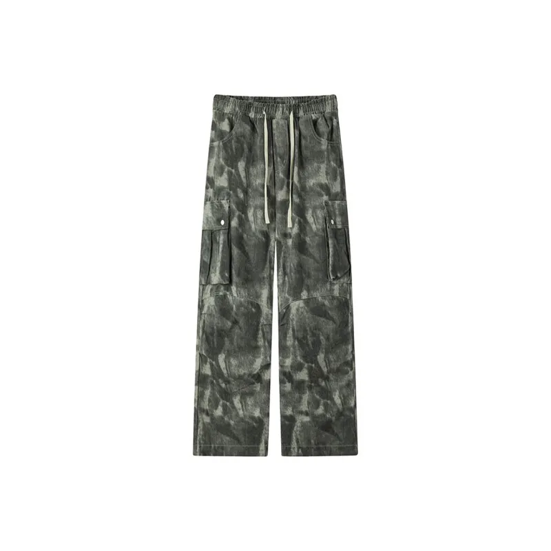 MLPR Casual Pants Unisex Tie Dye Camouflage-0