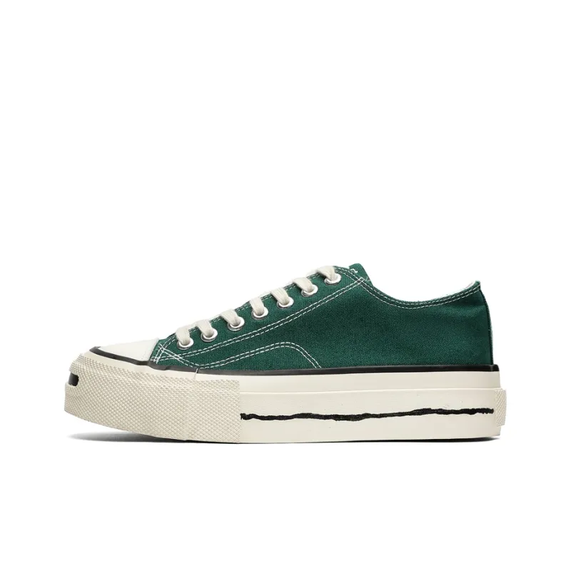 VAEL Summer Solstice Cloud Gaps Slip Resistant, Abrasion Resistant, Coverage, And Cushioning Low Top Canvas Shoes Men's-5