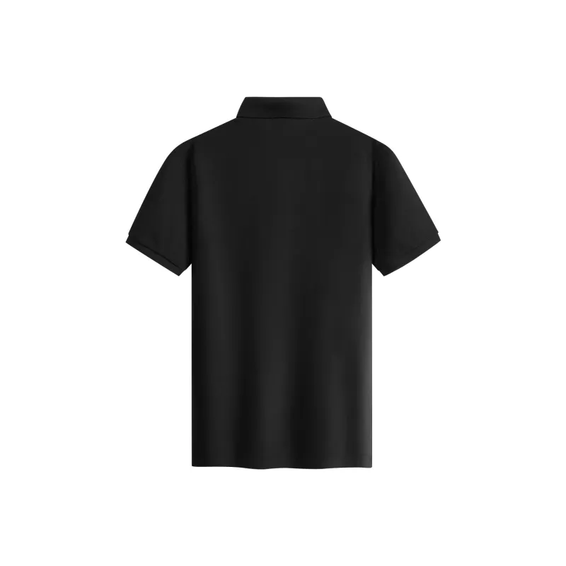Dance With Wolves Polo Shirt Men's Black-1