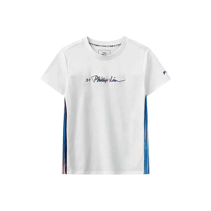 FILA 3.1 Phillip Lim Collaboration Collection T Shirt Women's Champagne White-0