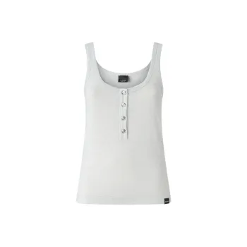 PINKO Knitted Lurex Tank Top