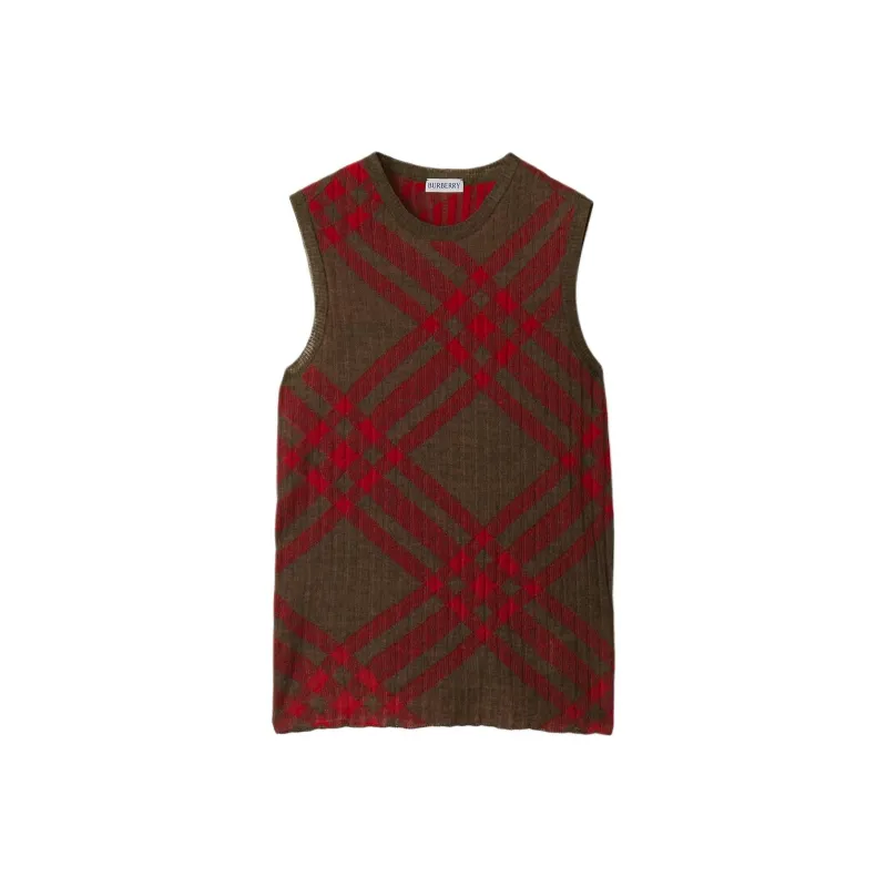 Burberry Tank Tops Women's Brown-0