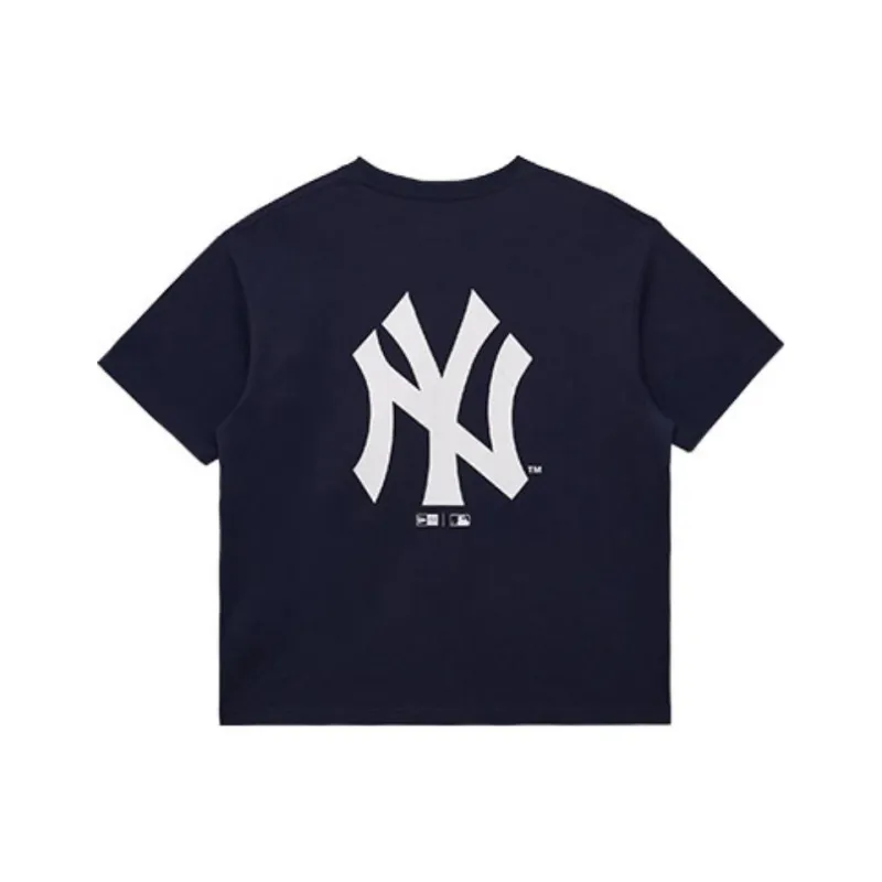 New Era T Shirt Women's Navy Blue-0