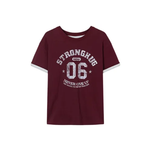FORNI T-Shirt Unisex Thin Cucumber Red
