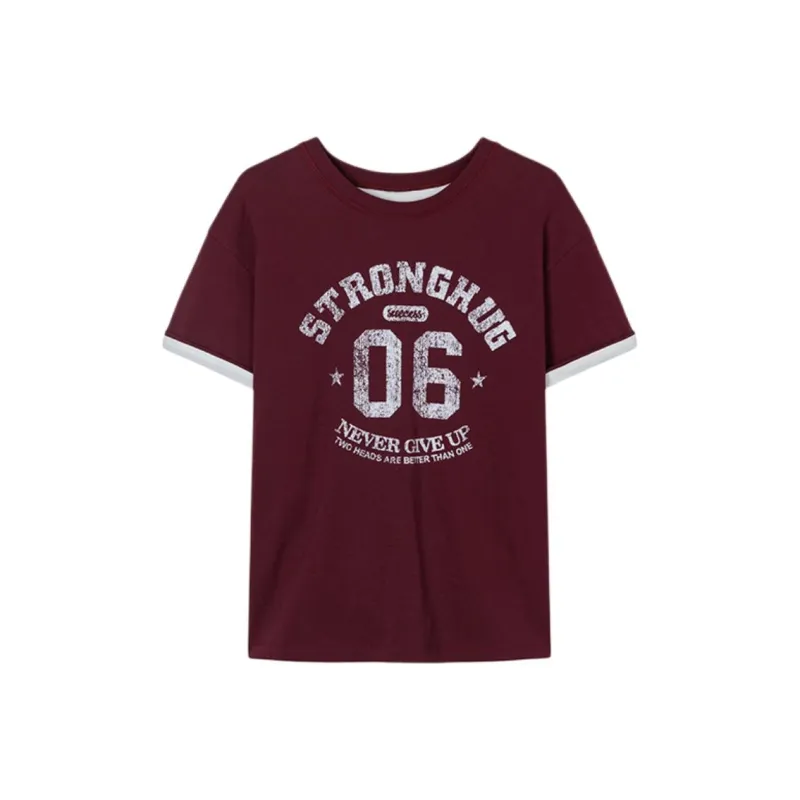 FORNI T-Shirt Unisex Thin Cucumber Red-0