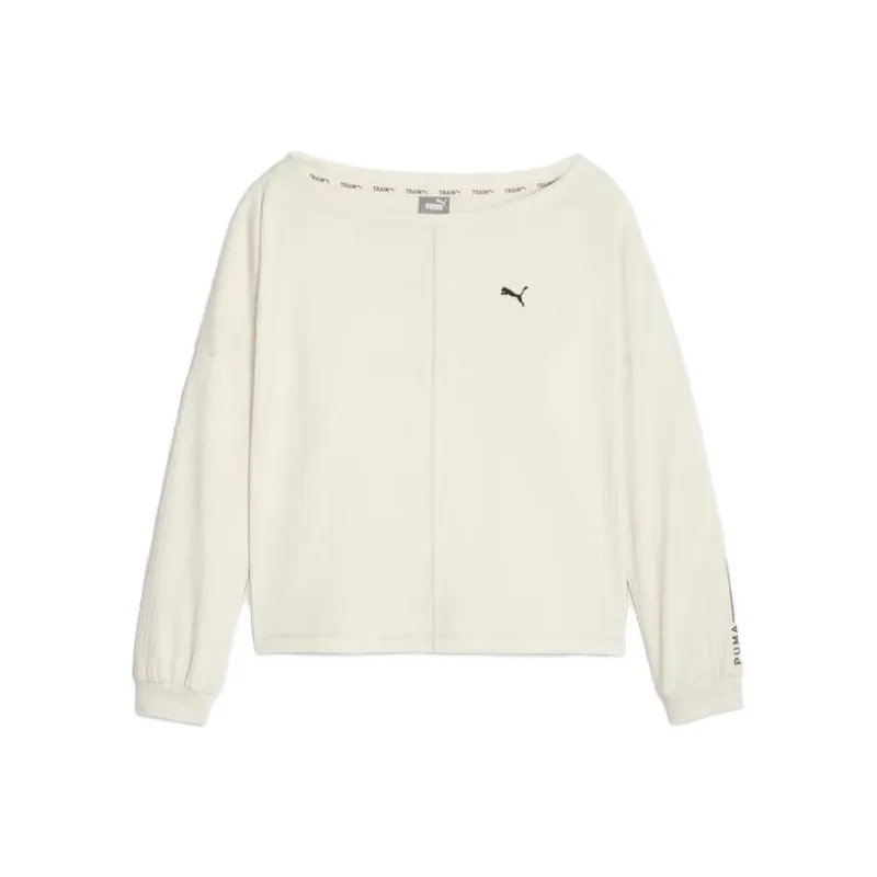 PUMA Studio Unwind Women's Long Sleeve Training Tee-0