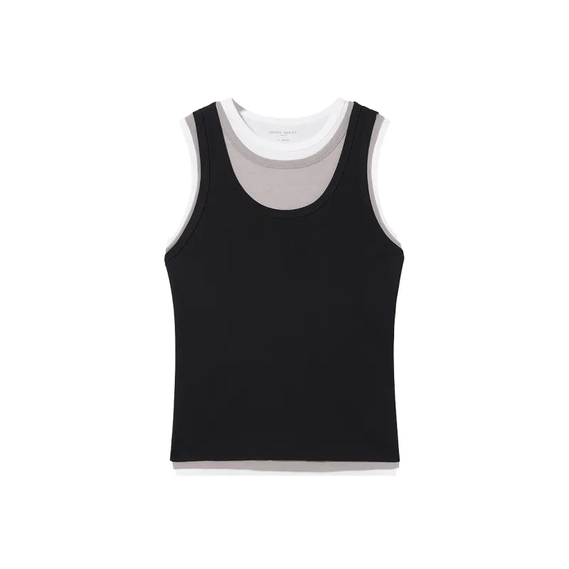 Miss Sixty Tank Tops Women's-0