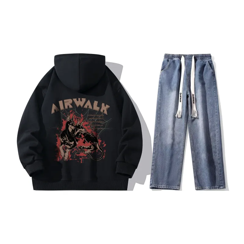 Airwalk Sweatshirt Sets Unisex-10