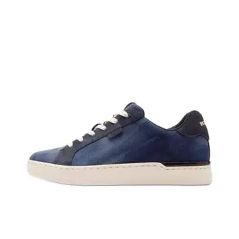 COACH Lowline Low Top Skateboard Shoes Men's Blue